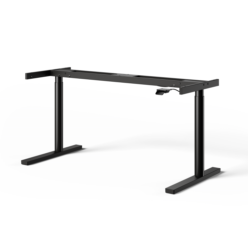 ATS Table Frame by Michel Charlot in Jet Black – RAL 9005 with Round legs