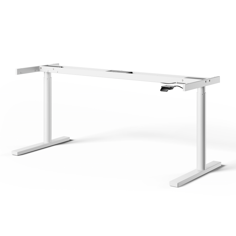 ATS Table Frame by Michel Charlot in Traffic white – RAL 9016 with Round legs