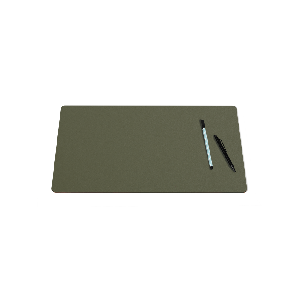 PAD Table Mat by Faust in 4184 Olive linoleum, size M (50x30 cm)