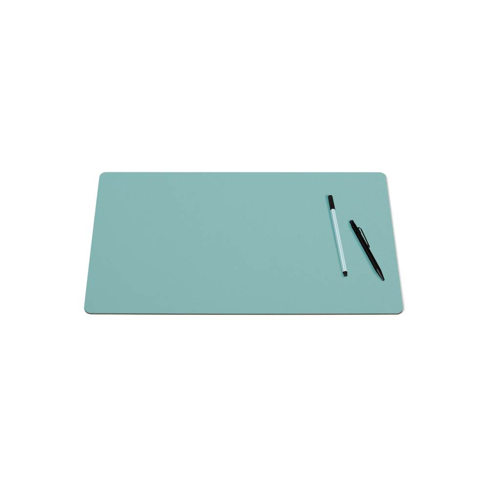 PAD Table Mat by Faust in 4180 Aquavert linoleum, size M (50x30 cm)