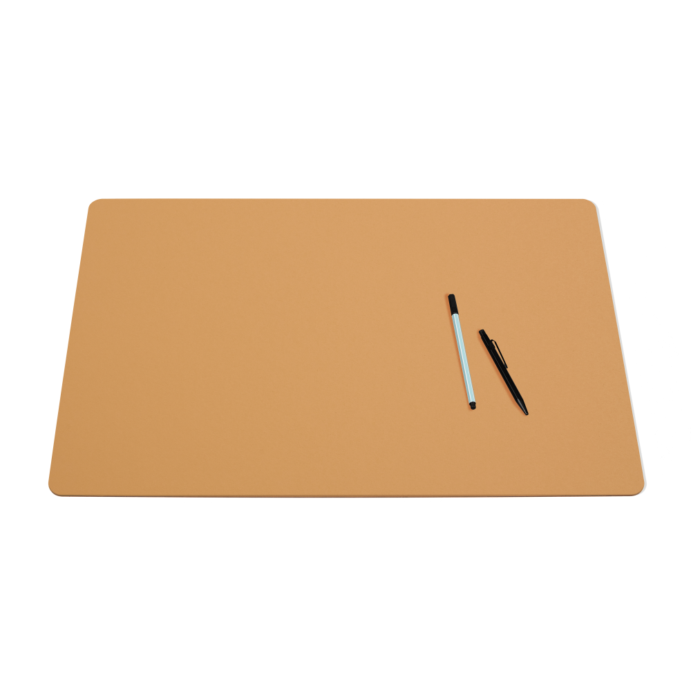 PAD Table Mat von Faust in 4002 Leather ᴺᴱᵁ Linoleum, Größe L (65x45 cm)